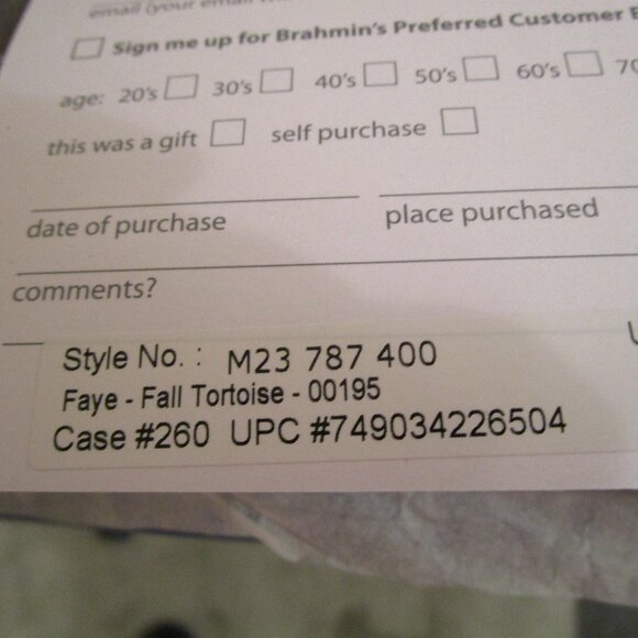 Brahmin Faye Tri-Texture Fall Tortoise Satchel - Picture 11 of 14